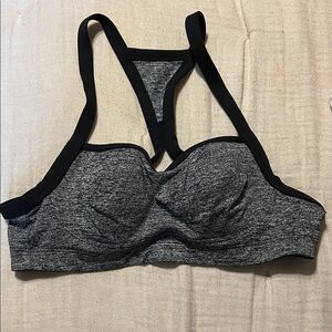 Victoria's Secret Charcoal and Black Sports Bra VSX